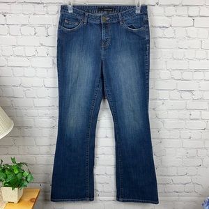 Calvin Klein Flare Stretch Blue Jeans size 10